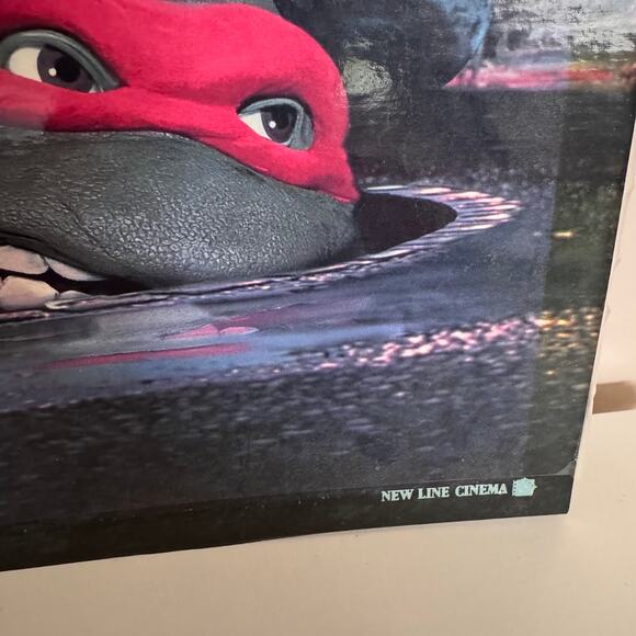 Teenage Mutant Ninja Turtle TMNT 1990 Vintage Movie Poster #2714 16x20 New Line - Picture 5 of 9